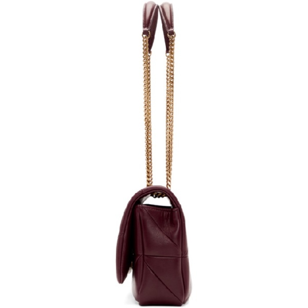 Saint Laurent Medium Jamie Bag In Burgundy - Picture 4 of 10